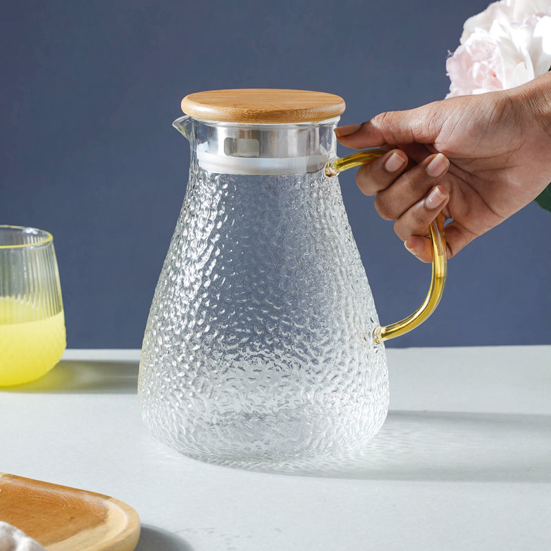 Lemonade Jug - Water jug, glass jug, juice jug | Jug for Dining table & Home decor