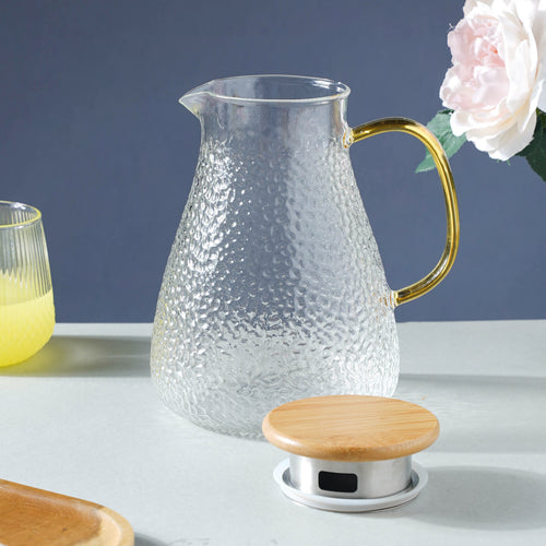 Lemonade Jug - Water jug, glass jug, juice jug | Jug for Dining table & Home decor