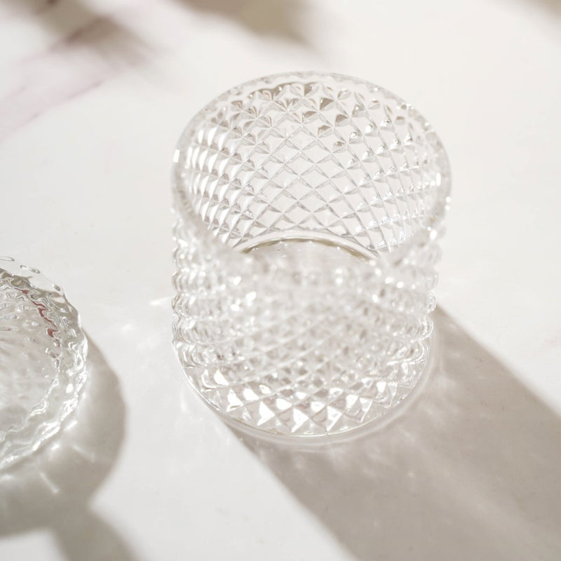 Transparent Crystal Glass Small Candy Jar 250 ml - Jar