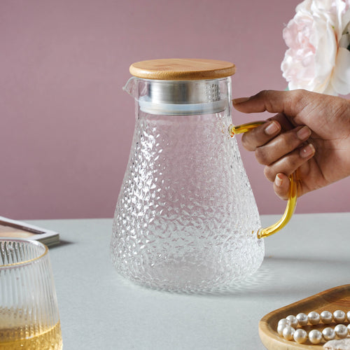 Jug For Lemonade - Water jug, glass jug, juice jug | Jug for Dining table & Home decor
