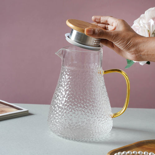 Jug For Lemonade - Water jug, glass jug, juice jug | Jug for Dining table & Home decor