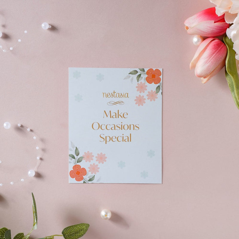 Floral Fusion Wedding Invitation Gift Hamper Set Of 4