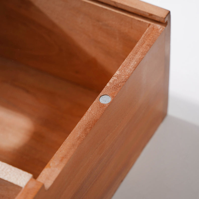 Wooden Tissue Box And Organiser - Tissue box and organizer | Home and room decor items