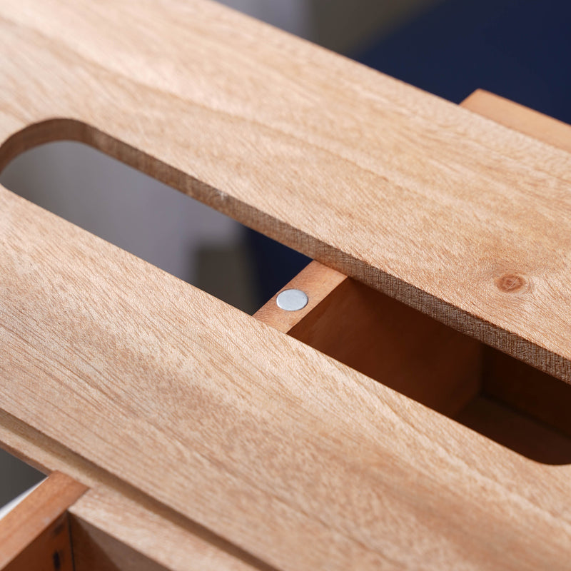 Wooden Tissue Box And Organiser - Tissue box and organizer | Home and room decor items