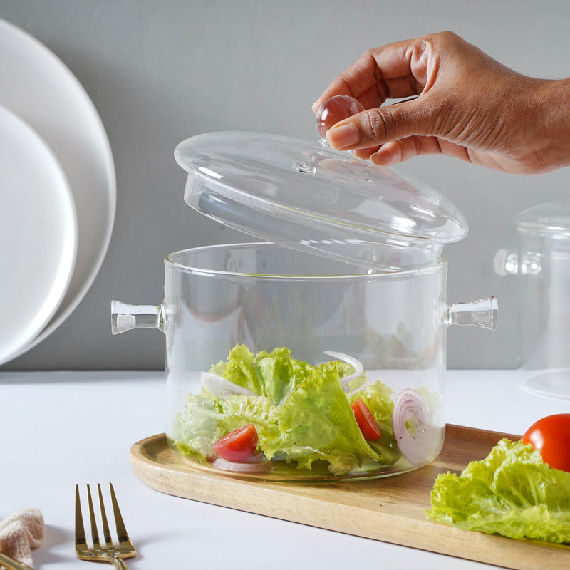 Glass Stew Pot - Cooking Pot
