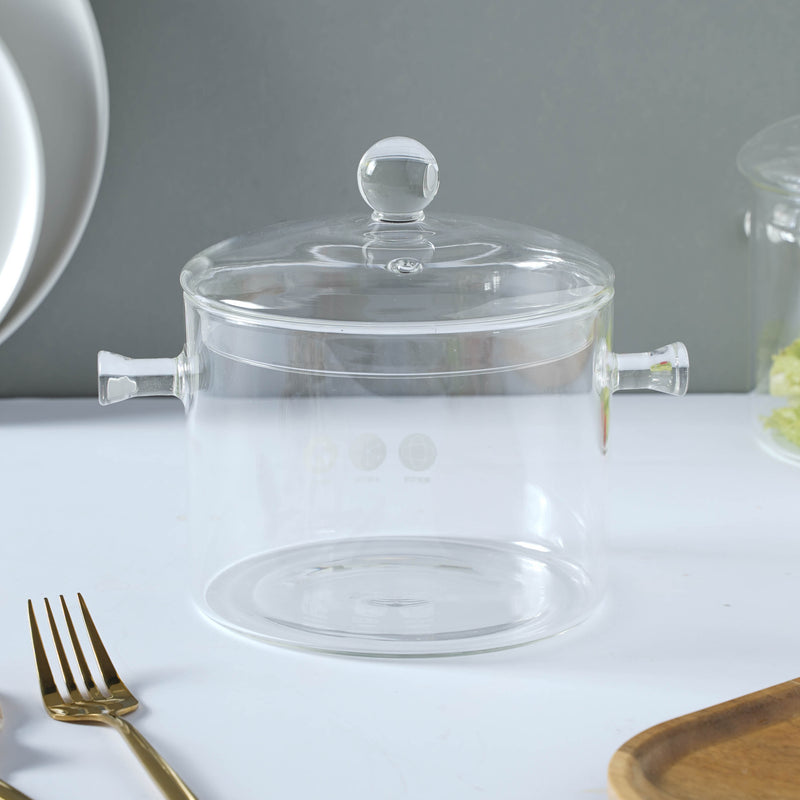 Glass Soup Pot - Bowl, soup bowl, ceramic bowl, snack bowls, curry bowl, popcorn bowls | Bowls for dining table & home decor