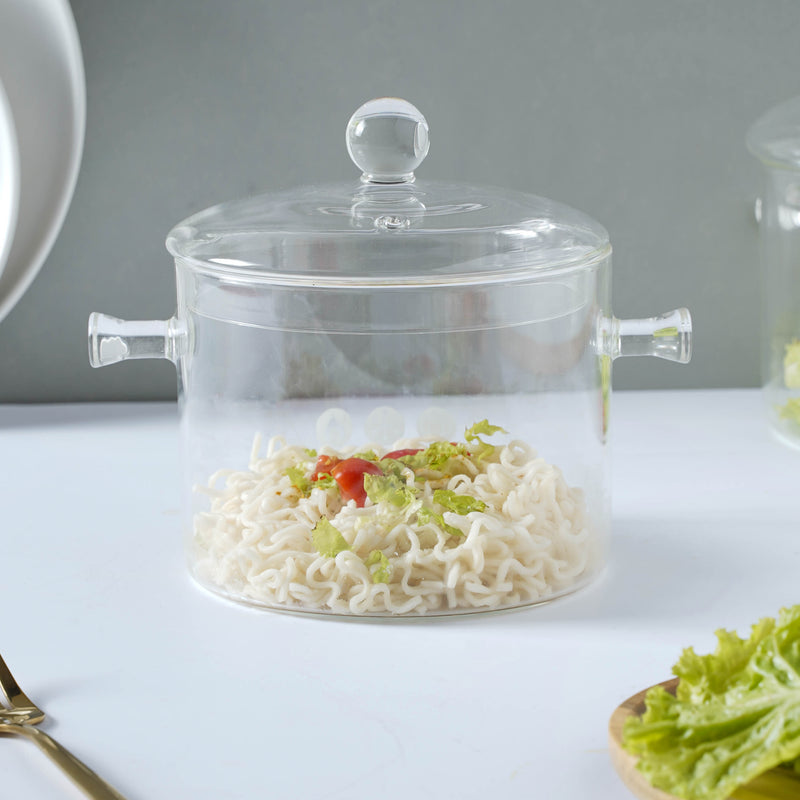 Glass Soup Pot - Bowl, soup bowl, ceramic bowl, snack bowls, curry bowl, popcorn bowls | Bowls for dining table & home decor