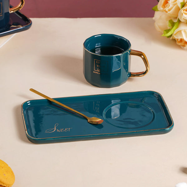 Ceramic Cup and Tray