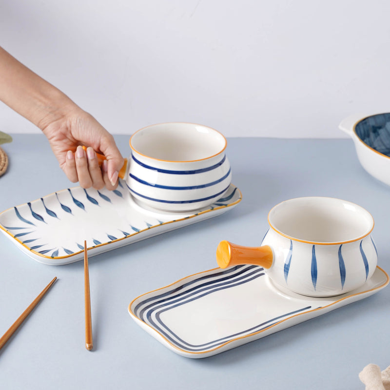 Nitori Pot and Plate Set - Soup bowl, serving bowl set, noodle bowl, plates and bowls | Bowls for dining table & home decor