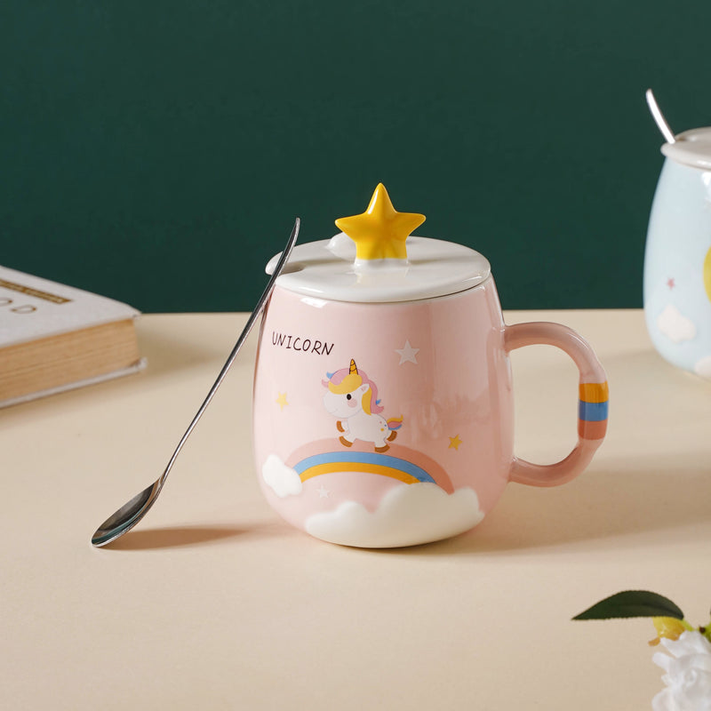 Cup With A Star- Mug for coffee, tea mug, cappuccino mug | Cups and Mugs for Coffee Table & Home Decor