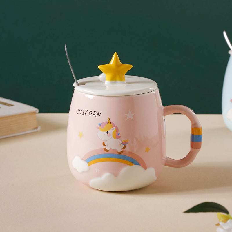 Cup With A Star- Mug for coffee, tea mug, cappuccino mug | Cups and Mugs for Coffee Table & Home Decor