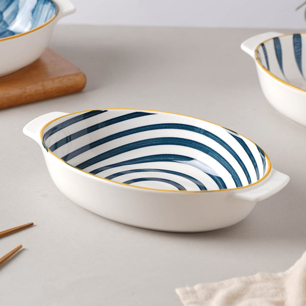 Nitori Baking Dish - Bowl, ceramic bowl, serving bowls, noodle bowl, salad bowls, bowl for snacks, baking bowls, large serving bowl, bowl with handle | Bowls for dining table & home decor