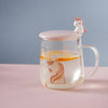 Unicorn Glass Mug- Mug for coffee, tea mug, cappuccino mug | Cups and Mugs for Coffee Table & Home Decor