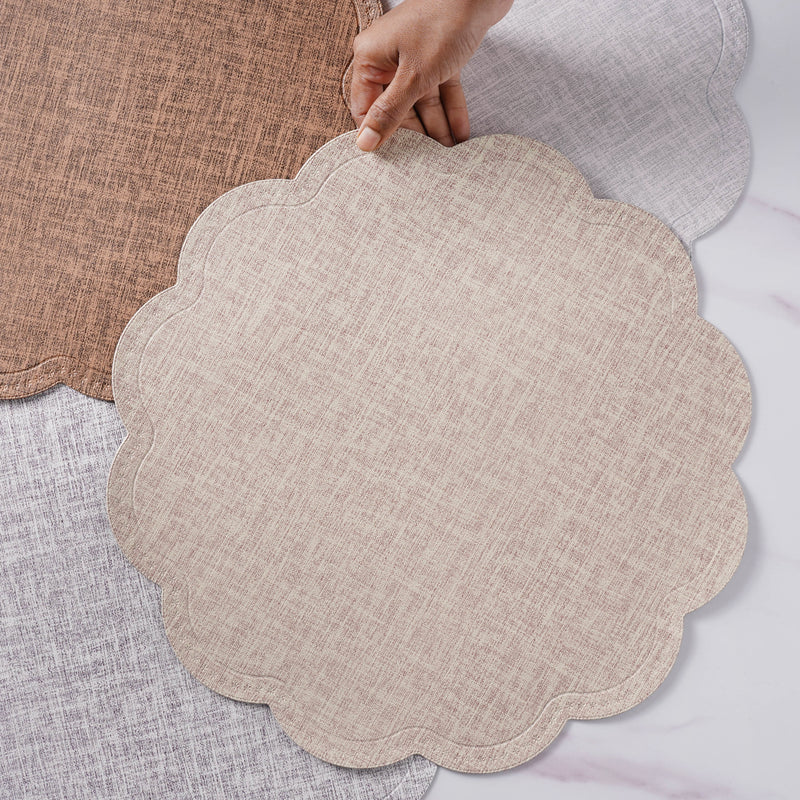 Dinner Table Mat Lace Set