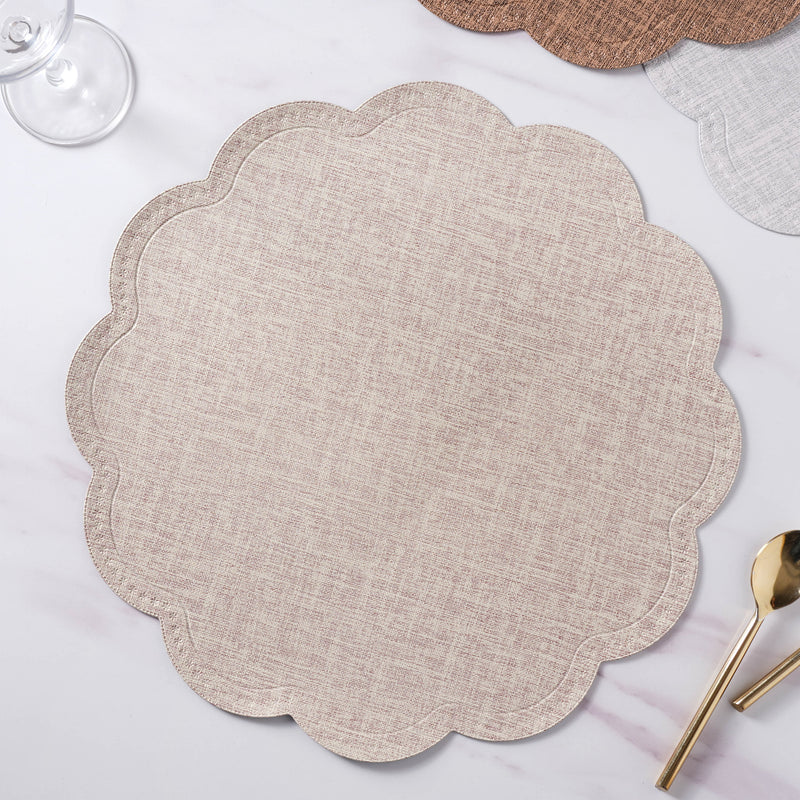 Dinner Table Mat Lace Set
