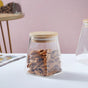 Glass Jar With Wooden Lid - Small - Jar