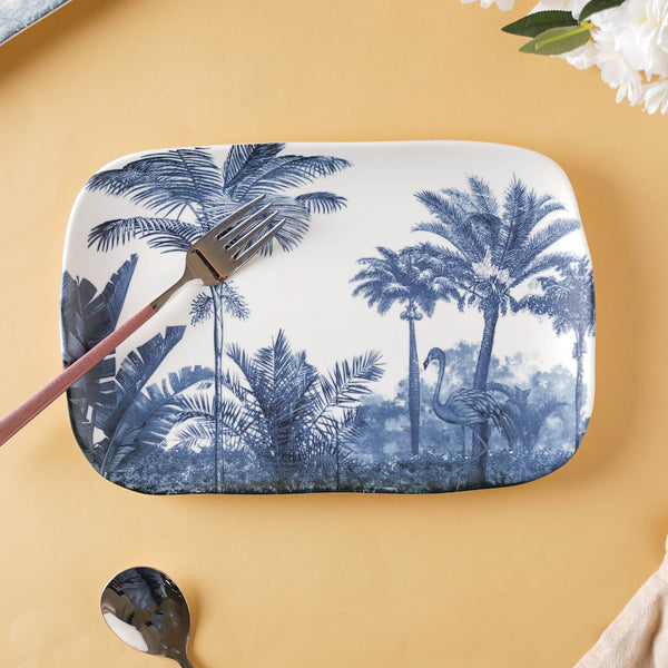 Palm Tree Platter - Serving plate, snack plate, dessert plate | Plates for dining & home decor