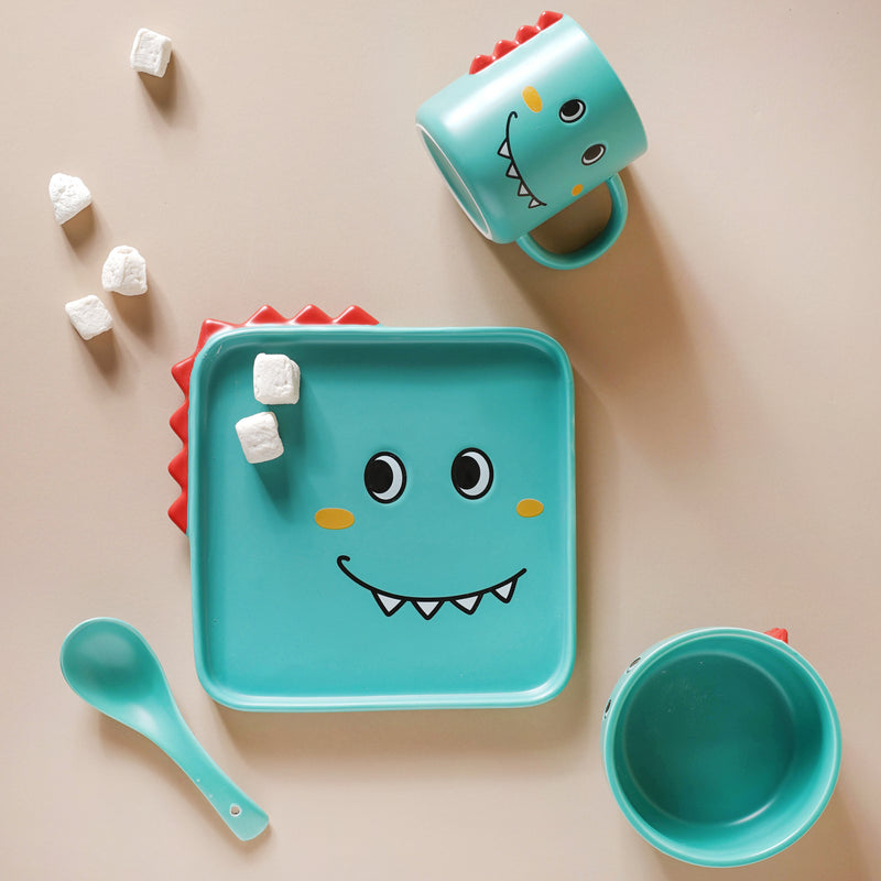 Green Dino Meal Set