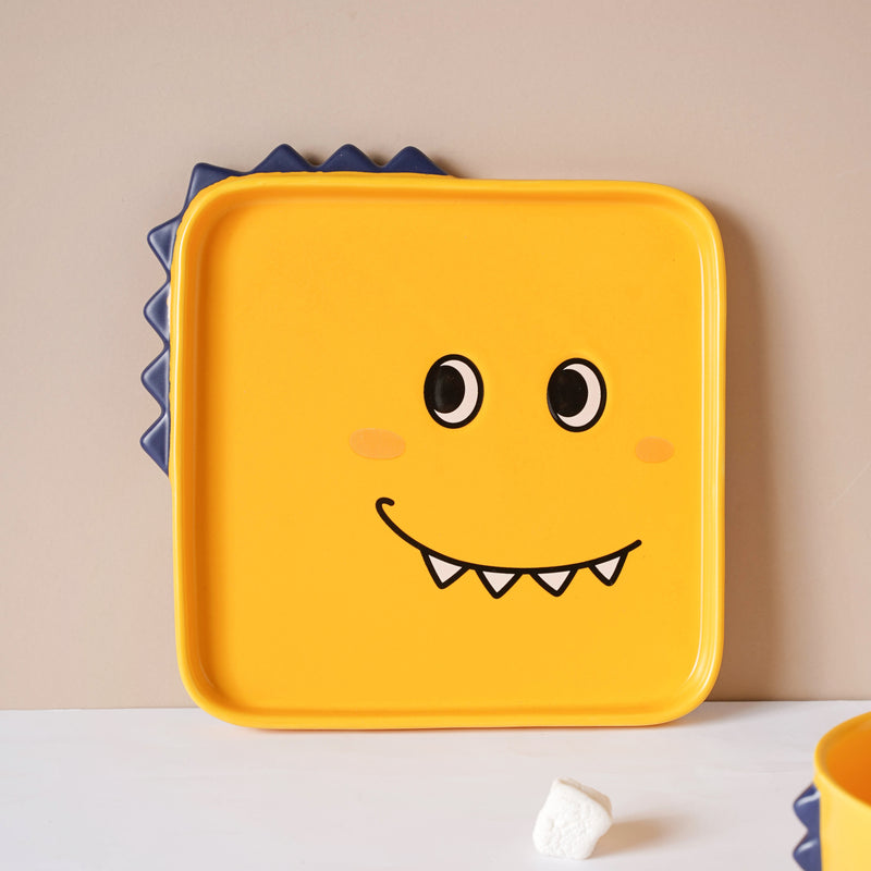 Yellow Dino Meal Set