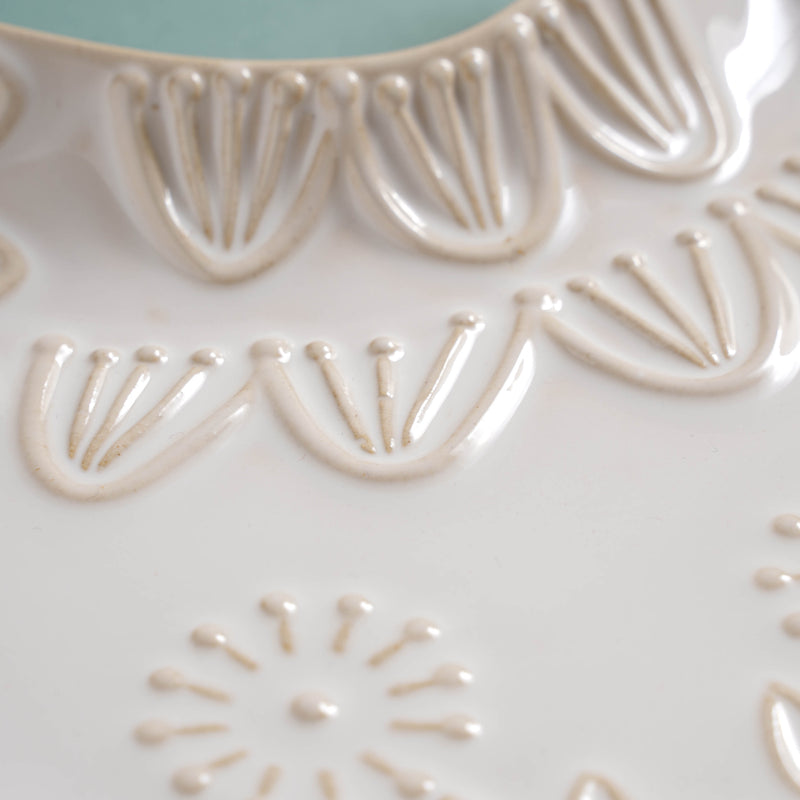 Birdy Snack Plate 9 Inch - Serving plate, snack plate, dessert plate | Plates for dining & home decor