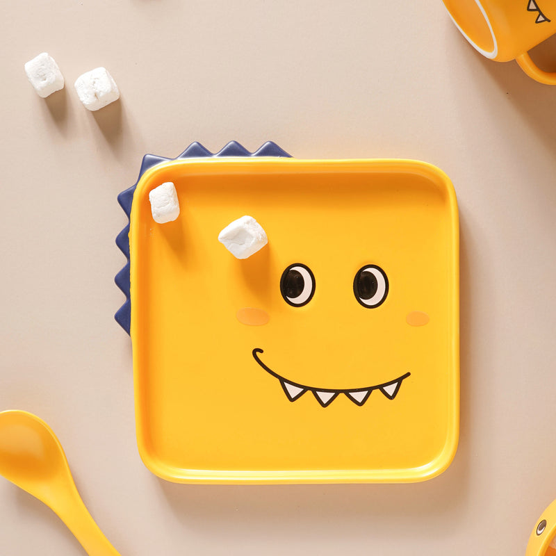 Yellow Dino Meal Set