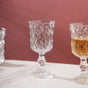 Crystal Wine Glass With Stem Set Of 4 200 ml