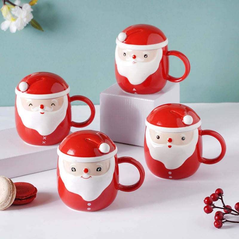 Santa Claus Mug- Mug for coffee, tea mug, cappuccino mug | Cups and Mugs for Coffee Table & Home Decor