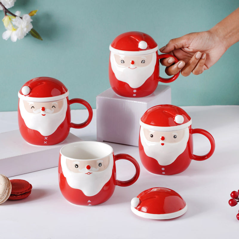 Santa Claus Mug- Mug for coffee, tea mug, cappuccino mug | Cups and Mugs for Coffee Table & Home Decor