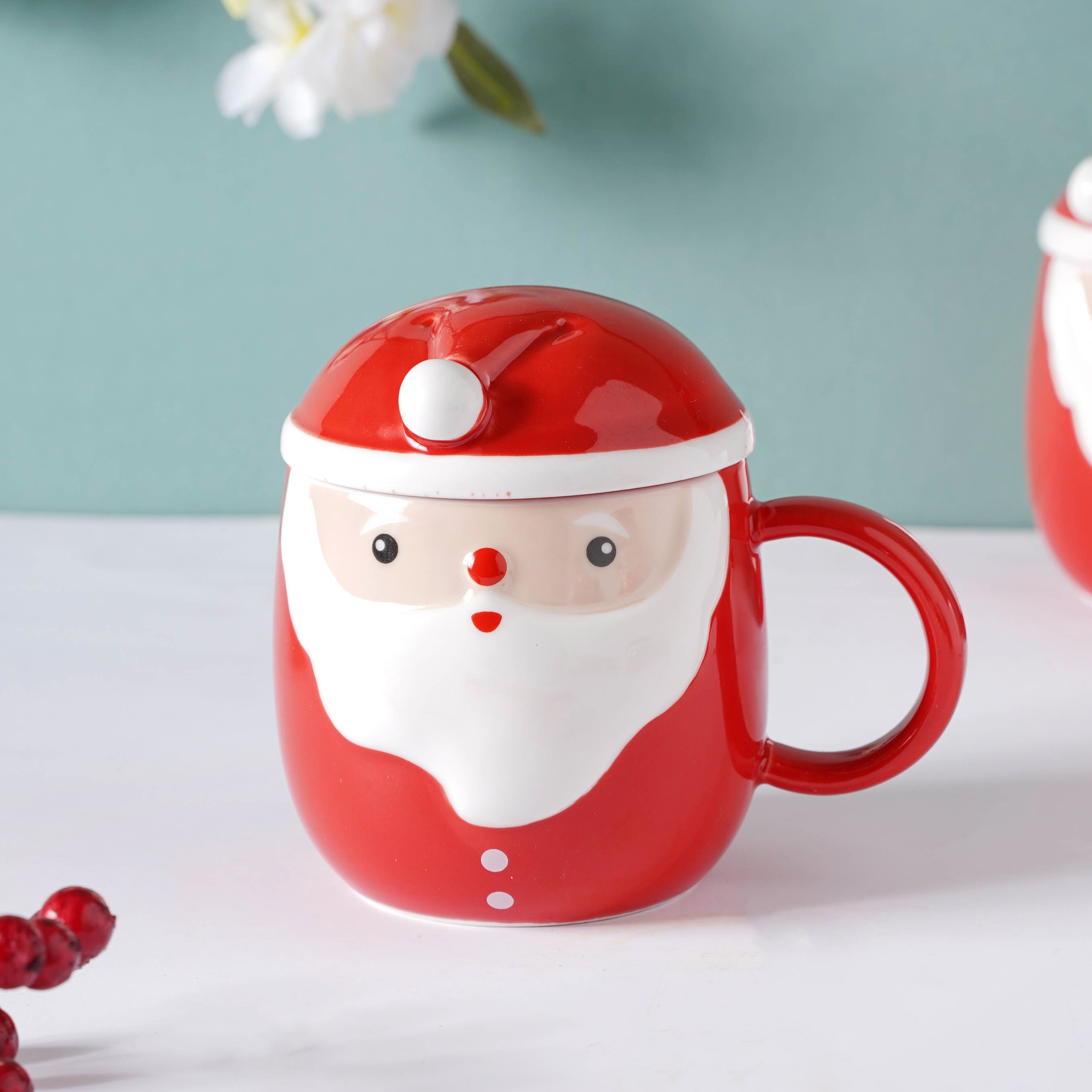 Santa Claus Espresso Shot Glasses - Set of 4