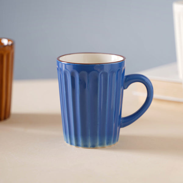 Ribbed Coffee Cup- Tea cup, coffee cup, cup for tea | Cups and Mugs for Office Table & Home Decoration