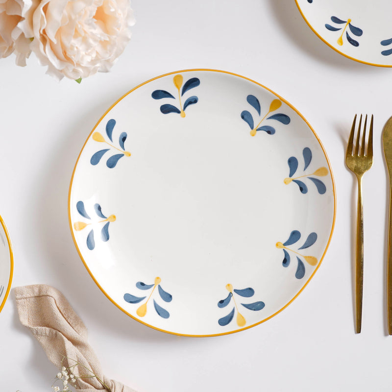 Hana Dinner Plate 10 Inch - Serving plate, lunch plate, ceramic dinner plates| Plates for dining table & home decor