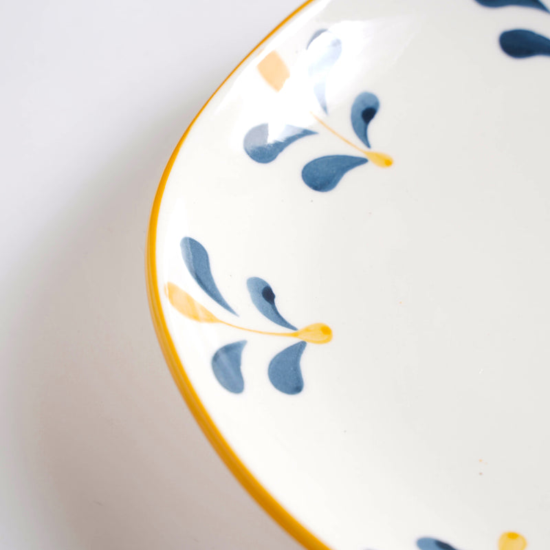 Hana Dinner Plate 10 Inch - Serving plate, lunch plate, ceramic dinner plates| Plates for dining table & home decor