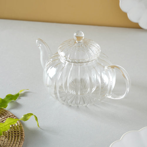 Glass Pot For Tea - Teapot, kettle, tea kettle | Teapot for Dining table & Home decor