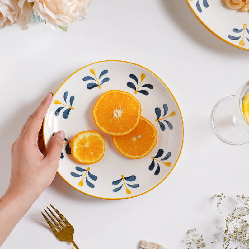 Hana Side Plate 8 Inch - Serving plate, snack plate, dessert plate | Plates for dining & home decor