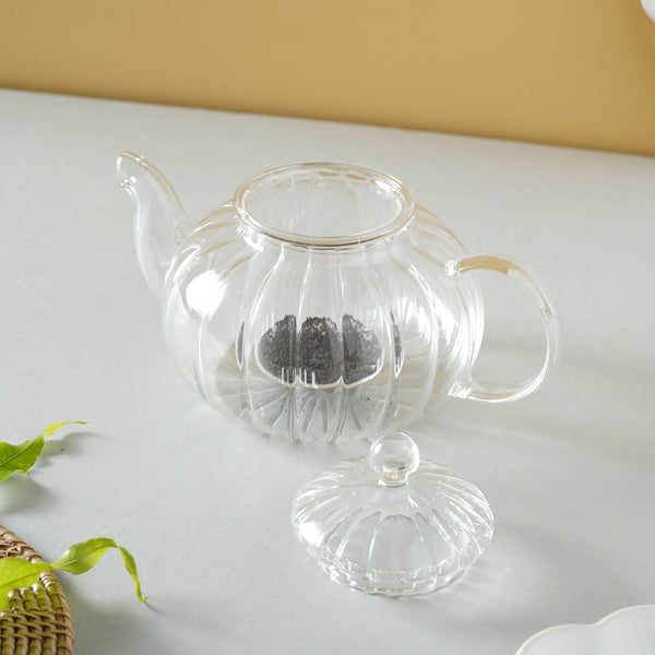 Glass Pot For Tea - Teapot, kettle, tea kettle | Teapot for Dining table & Home decor