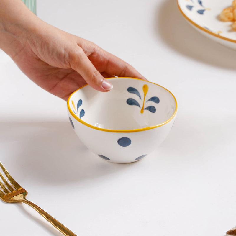 Hana Soup Bowl 250ml - Bowl, soup bowl, ceramic bowl, snack bowls, curry bowl, popcorn bowls | Bowls for dining table & home decor