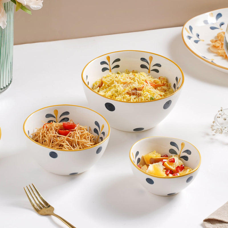 Hana Soup Bowl 250ml - Bowl, soup bowl, ceramic bowl, snack bowls, curry bowl, popcorn bowls | Bowls for dining table & home decor