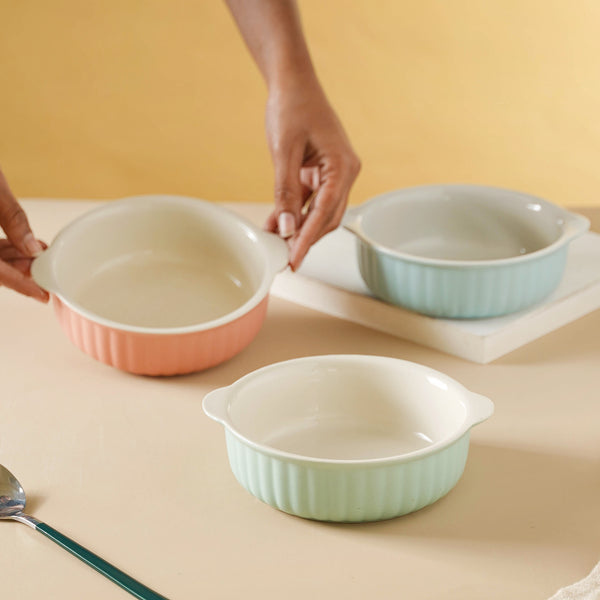 Pastel Ceramic Tart Dish