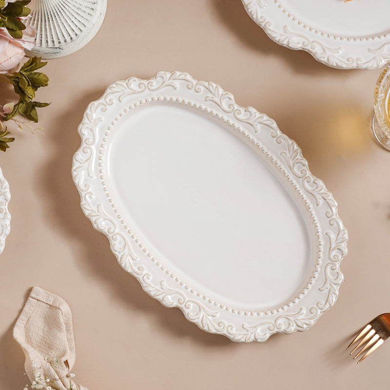 Faye Vintage 22 Piece Dinner Set For 6