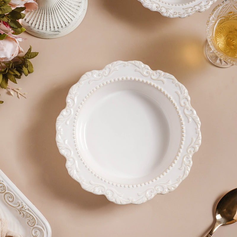 Faye Vintage 22 Piece Dinner Set For 6