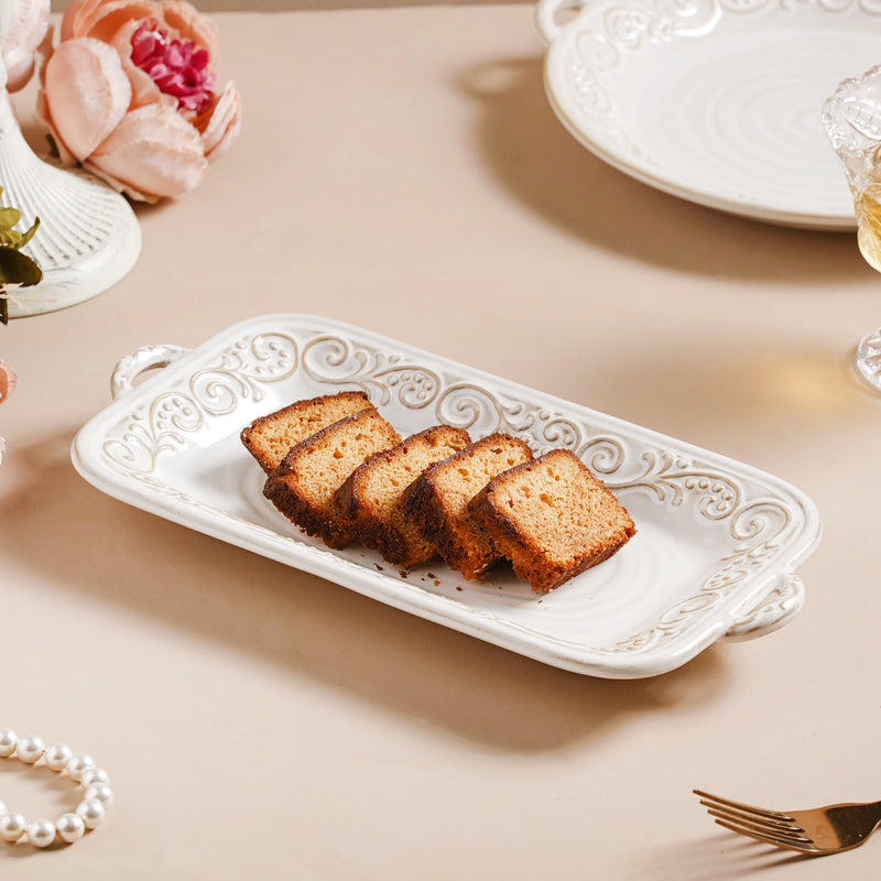 Faye Rectangular Baking Plate 10 Inch - Baking Tray