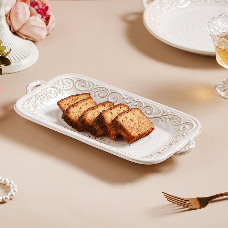 Faye Rectangular Baking Plate 10 Inch - Baking Tray