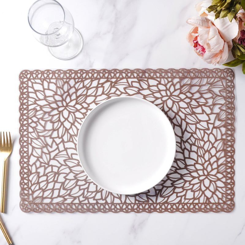 Brown Table Mat Set