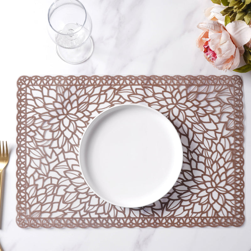Brown Table Mat Set