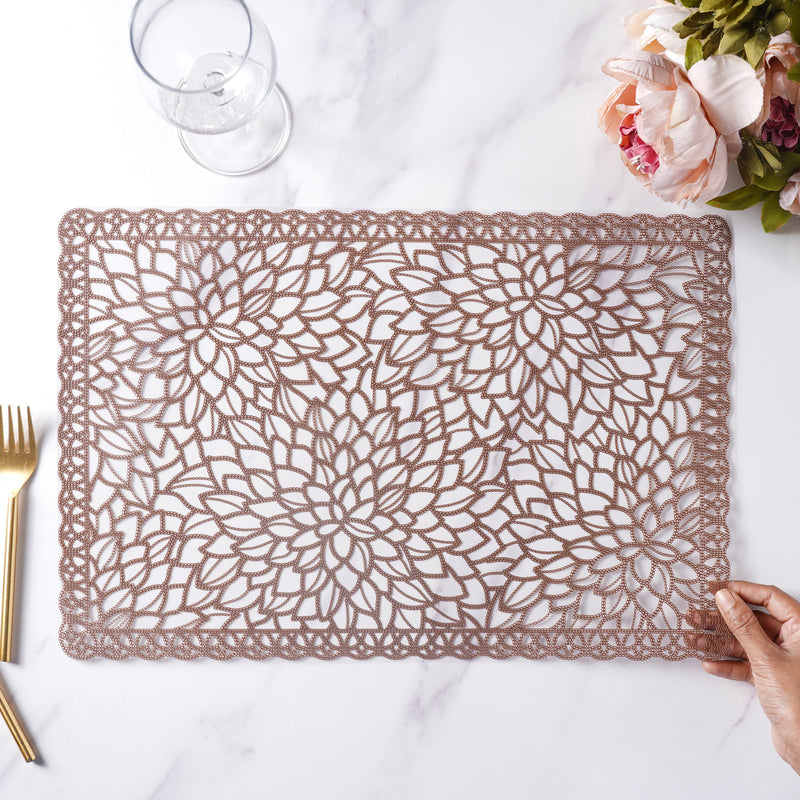 Brown Table Mat Set