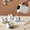 Abstract Tea Set - Tea cup set, tea set, teapot set | Tea set for Dining Table & Home Decor