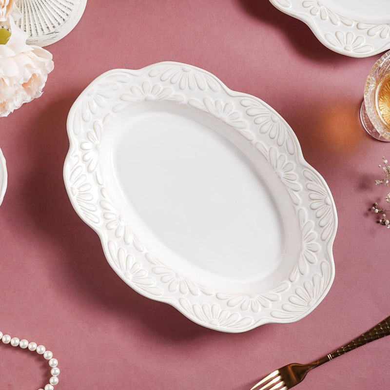 Faye Floral 23 Piece Dinner Set For 6