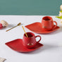 Quirky Cup and Plate Set- Tea cup, coffee cup, cup for tea | Cups and Mugs for Office Table & Home Decoration