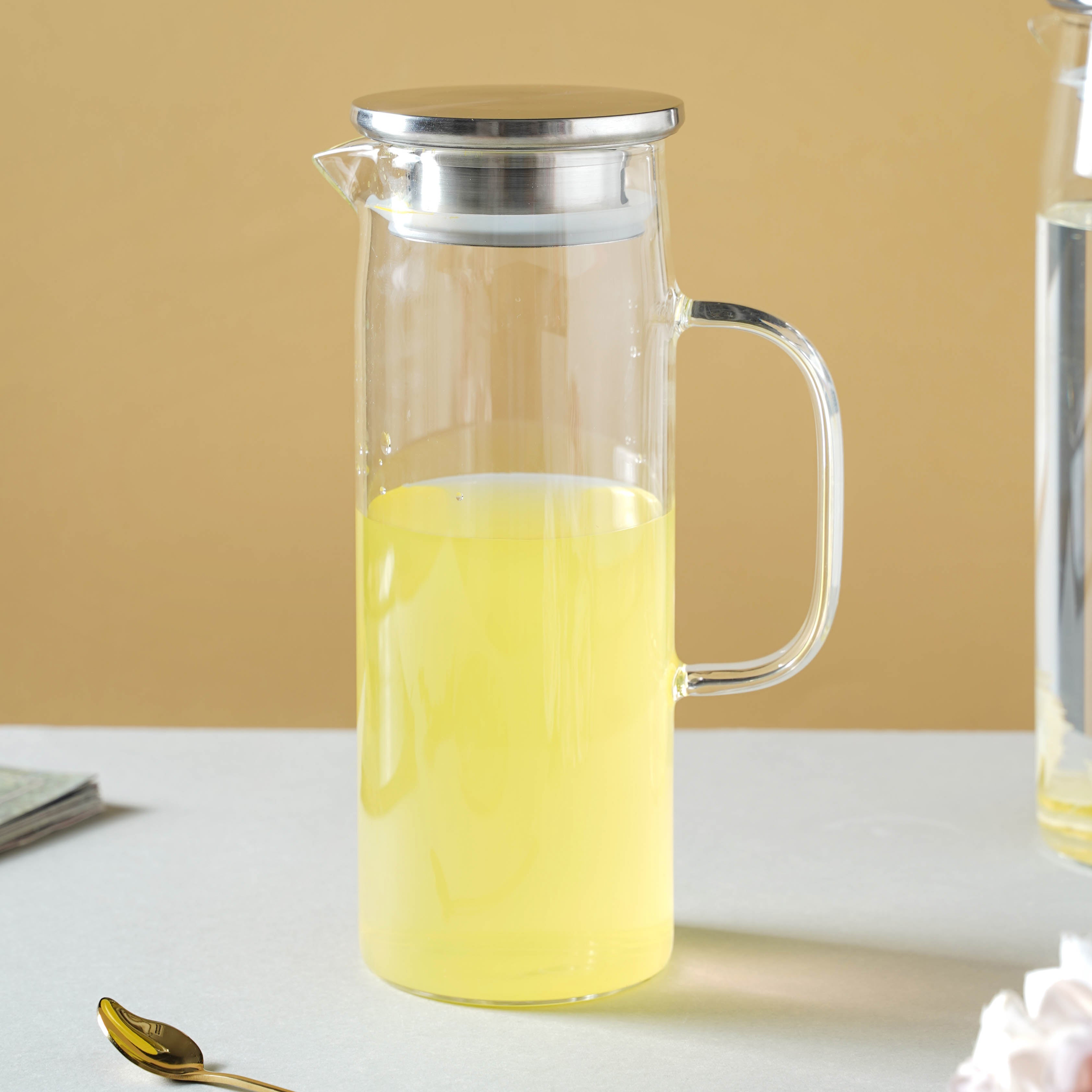 Juice Jug With Metal Lid