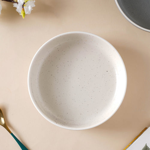Solid Ceramic Plate - Serving plate, snack plate, dessert plate | Plates for dining & home decor